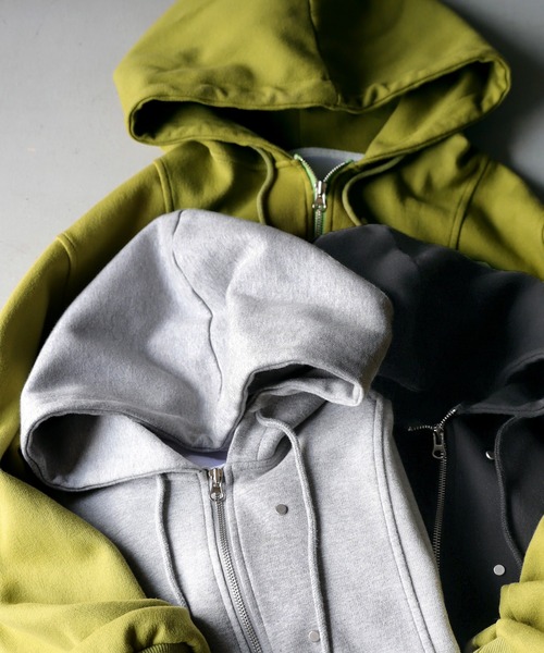 【新品未開封】aeae ロゴ フーディー パーカー ダブルジップ AEAE WEB LOGO CROP HOOD ZIP UP CAMO BEIGE AE44FWHZ001CBE
