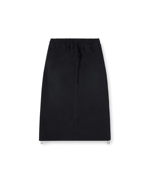 DIESEL(ディーゼル)の「ウィメンズ ジョグ スカート DE-OREN-C JOGG(デニムスカート・レディース・ブラック・LARGE/MEDIUM/SMALL/X-SMALL)」の4枚目の写真