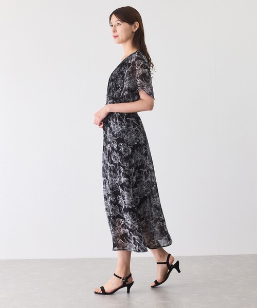 Jayro（ジャイロ）の「ミニプリーツフロントシフォンワンピース（ワンピース・レディース・ホワイト系その他/ブラック系その他/ピンク・M）」の7枚目の写真