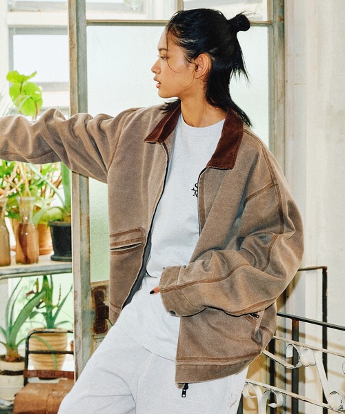 ムラサキスポーツ限定】DEAR LAUREL/ディアローレル DUCK WORK JACKET