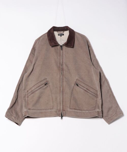 ムラサキスポーツ(ムラサキスポーツ)の「【ムラサキスポーツ限定】DEAR LAUREL/ディアローレル DUCK WORK JACKET ジャケット D25F-0106(その他アウター・メンズ・ブラウン/グレー・M/XL/L)」の14枚目の写真