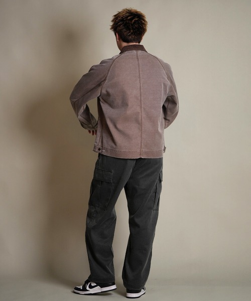 ムラサキスポーツ(ムラサキスポーツ)の「【ムラサキスポーツ限定】DEAR LAUREL/ディアローレル DUCK WORK JACKET ジャケット D25F-0106(その他アウター・メンズ・ブラウン/グレー・M/XL/L)」の7枚目の写真