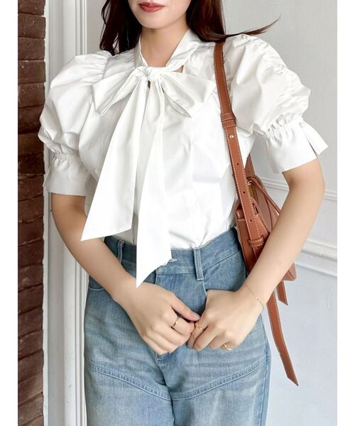 dazzlin（ダズリン）の「リボンネームデニムパンツ（デニムパンツ・レディース・ブルー/インディゴブルー・SMALL/MEDIUM）」の15枚目の写真