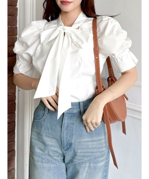 dazzlin（ダズリン）の「リボンネームデニムパンツ（デニムパンツ・レディース・ブルー/インディゴブルー・SMALL/MEDIUM）」の16枚目の写真