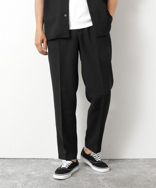 NOLLEY’S（ノーリーズ）の「《セットアップ対応》《EVALET》吸水速乾 ストレッチ イージーパンツ 25SS（その他パンツ・メンズ・ネイビー/ベージュ/ブラック・M/S/XL/L）」の2枚目の写真