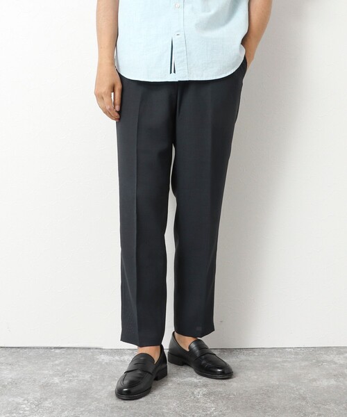 NOLLEY’S（ノーリーズ）の「《セットアップ対応》《EVALET》吸水速乾 ストレッチ イージーパンツ 25SS（その他パンツ・メンズ・ネイビー/ベージュ/ブラック・M/S/XL/L）」の4枚目の写真