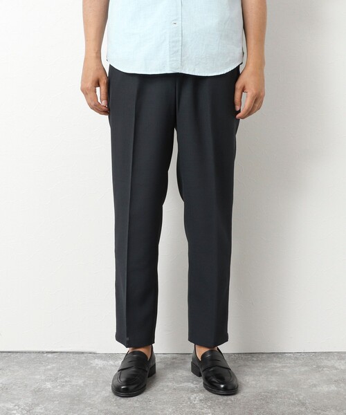 NOLLEY’S（ノーリーズ）の「《セットアップ対応》《EVALET》吸水速乾 ストレッチ イージーパンツ 25SS（その他パンツ・メンズ・ネイビー/ベージュ/ブラック・M/S/XL/L）」の10枚目の写真