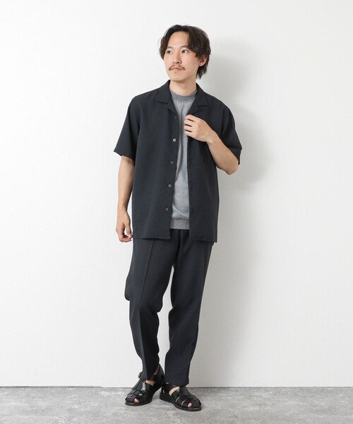 NOLLEY’S（ノーリーズ）の「《セットアップ対応》《EVALET》吸水速乾 ストレッチ イージーパンツ 25SS（その他パンツ・メンズ・ネイビー/ベージュ/ブラック・M/S/XL/L）」の19枚目の写真