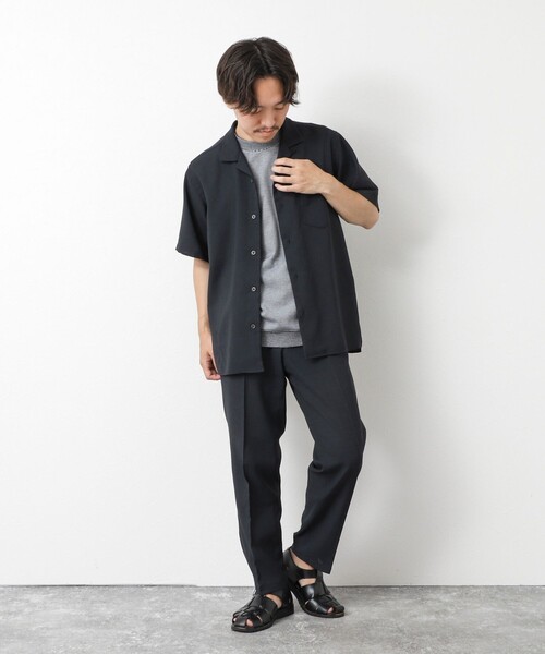 NOLLEY’S（ノーリーズ）の「《セットアップ対応》《EVALET》吸水速乾 ストレッチ イージーパンツ 25SS（その他パンツ・メンズ・ネイビー/ベージュ/ブラック・M/S/XL/L）」の20枚目の写真