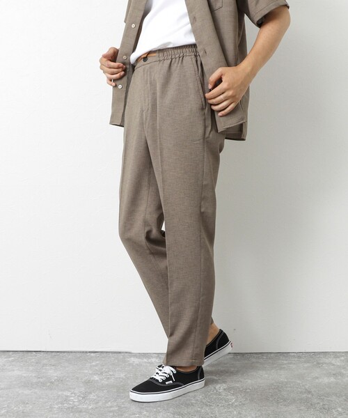 NOLLEY’S（ノーリーズ）の「《セットアップ対応》《EVALET》吸水速乾 ストレッチ イージーパンツ 25SS（その他パンツ・メンズ・ネイビー/ベージュ/ブラック・M/S/XL/L）」の22枚目の写真