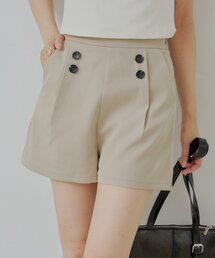 Chico | サイドボタンデザインショートパンツ(その他パンツ)