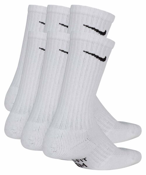 ナイキ エブリデイ キッズ クッションド クルー ソックス (6足) / Nike