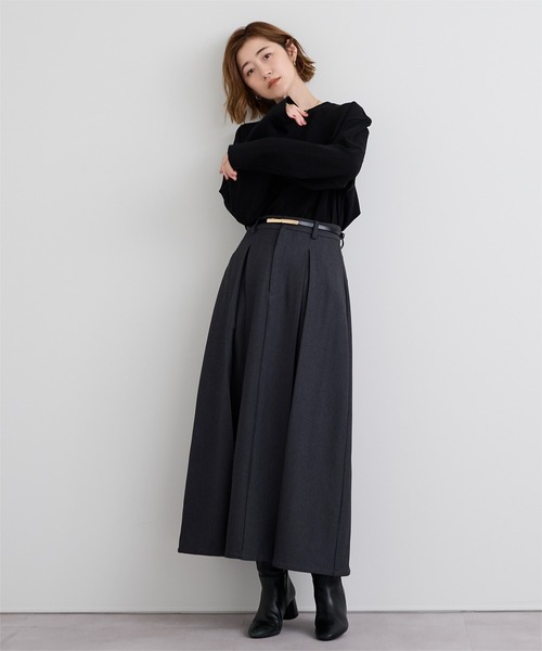 UR'S(ユアーズ)の「カットジョーゼットベーシックブラウス(シャツ/ブラウス・レディース・ライトベージュ/ブラック/ホワイト・M/S/L)」の22枚目の写真