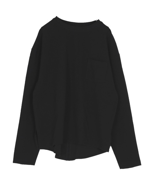 UR'S(ユアーズ)の「カットジョーゼットベーシックブラウス(シャツ/ブラウス・レディース・ライトベージュ/ブラック/ホワイト・M/S/L)」の9枚目の写真
