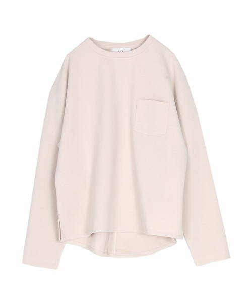 UR'S(ユアーズ)の「カットジョーゼットベーシックブラウス(シャツ/ブラウス・レディース・ライトベージュ/ブラック/ホワイト・M/S/L)」の10枚目の写真