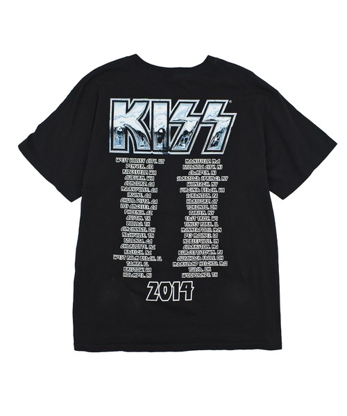 LABORATORY R(ラボラトリーアール)の「【USED】ALSTYLE “KISS/40 YEARS OF ROCKIN’ AMERICA” バンド Tシャツ(Tシャツ/カットソー・メンズ・ブラック・LARGE)」の6枚目の写真