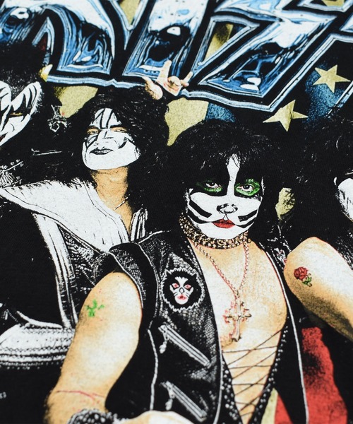 LABORATORY R(ラボラトリーアール)の「【USED】ALSTYLE “KISS/40 YEARS OF ROCKIN’ AMERICA” バンド Tシャツ(Tシャツ/カットソー・メンズ・ブラック・LARGE)」の3枚目の写真