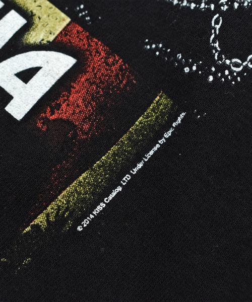 LABORATORY R(ラボラトリーアール)の「【USED】ALSTYLE “KISS/40 YEARS OF ROCKIN’ AMERICA” バンド Tシャツ(Tシャツ/カットソー・メンズ・ブラック・LARGE)」の4枚目の写真