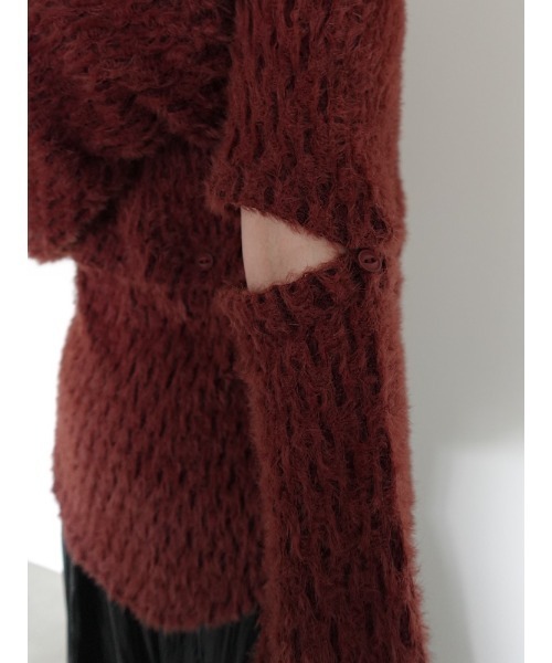 sahara（サハラ）の「Multi Way Furry Top/マルチウェイファーリートップ（その他トップス・レディース・ホワイト/ブラウン系その他/ブラック・FREE）」の4枚目の写真