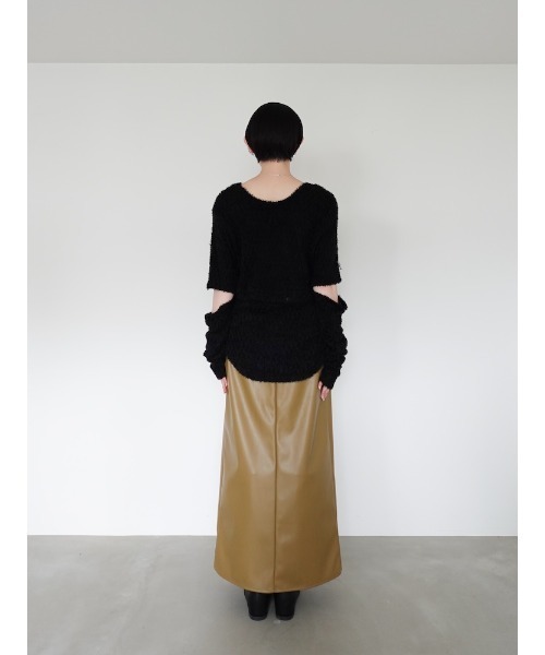 sahara（サハラ）の「Multi Way Furry Top/マルチウェイファーリートップ（その他トップス・レディース・ホワイト/ブラウン系その他/ブラック・FREE）」の20枚目の写真