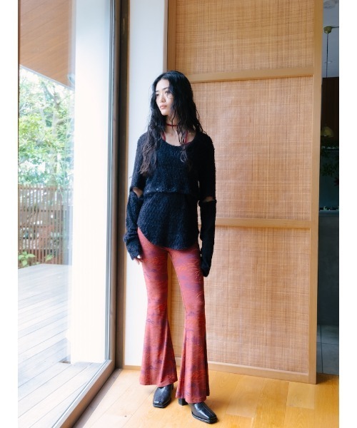 sahara（サハラ）の「Multi Way Furry Top/マルチウェイファーリートップ（その他トップス・レディース・ホワイト/ブラウン系その他/ブラック・FREE）」の11枚目の写真