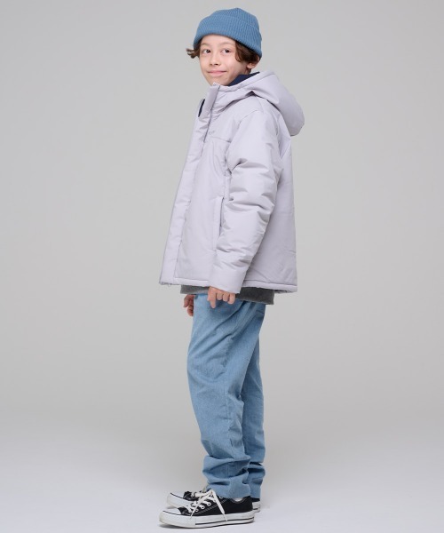 KRIFF MAYER Kid's Collection（クリフメイヤーキッズコレクション）の「裏付きツイルパンツ（その他パンツ・キッズ・ライトブルー/ベージュ/カーキ/ダークブルー・120/130/140/150/160/170）」の5枚目の写真