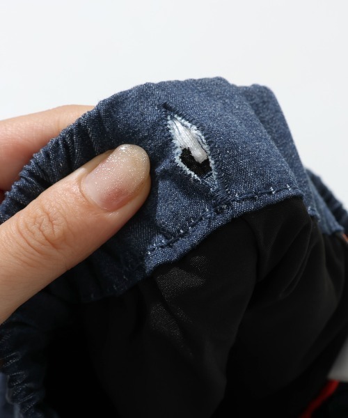 KRIFF MAYER Kid's Collection（クリフメイヤーキッズコレクション）の「裏付きツイルパンツ（その他パンツ・キッズ・ライトブルー/ベージュ/カーキ/ダークブルー・120/130/140/150/160/170）」の11枚目の写真