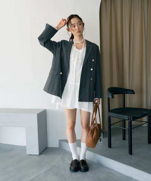 earth music&ecology（アースミュージックアンドエコロジー）の「ワイドスクエアボストンバッグ（ボストンバッグ・レディース・キャメル/ベージュ・FREE）」の11枚目の写真