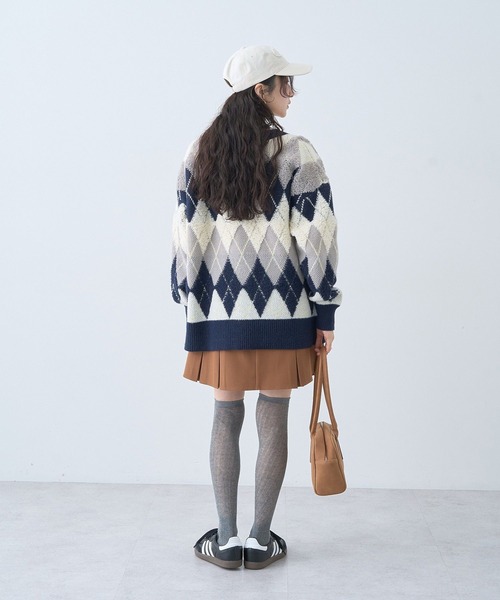 earth music&ecology（アースミュージックアンドエコロジー）の「ワイドスクエアボストンバッグ（ボストンバッグ・レディース・キャメル/ベージュ・FREE）」の19枚目の写真