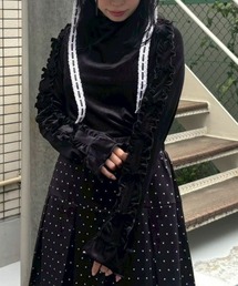 Candy Stripper | DOLLY RIBBON VELOUR トップス(Tシャツ/カットソー)