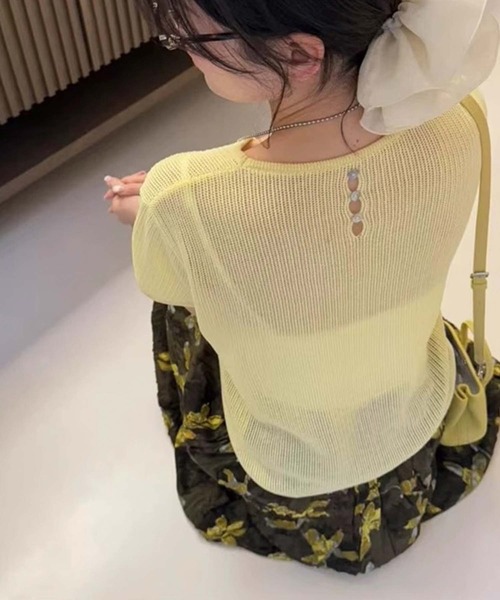 BRIEFING メッシュセーター 半袖L ベージュ BRIEFING メッシュセーター 半袖L ベージュ BRIEFING メッシュ