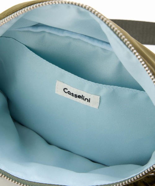Casselini（キャセリーニ）の「Casselini(キャセリーニ)リボンウエストポーチ（ボディバッグ/ウエストポーチ・レディース・カーキ/レッド/シルバー/ブラック・FREE）」の10枚目の写真