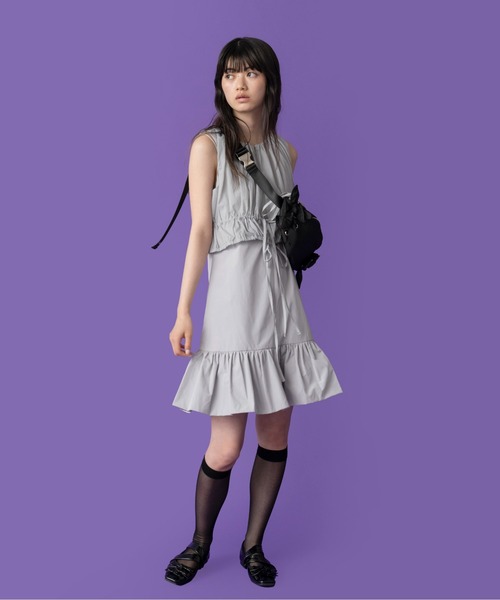 Casselini（キャセリーニ）の「Casselini(キャセリーニ)リボンウエストポーチ（ボディバッグ/ウエストポーチ・レディース・カーキ/レッド/シルバー/ブラック・FREE）」の22枚目の写真