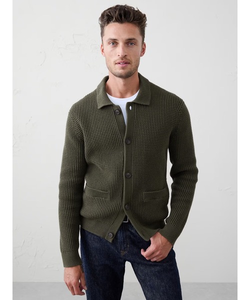 BANANA REPUBLIC バナナリパブリック ショールカラー カーディガン BANANA REPUBLIC FACTORY STORE（バナナリパブリック ファクトリー
