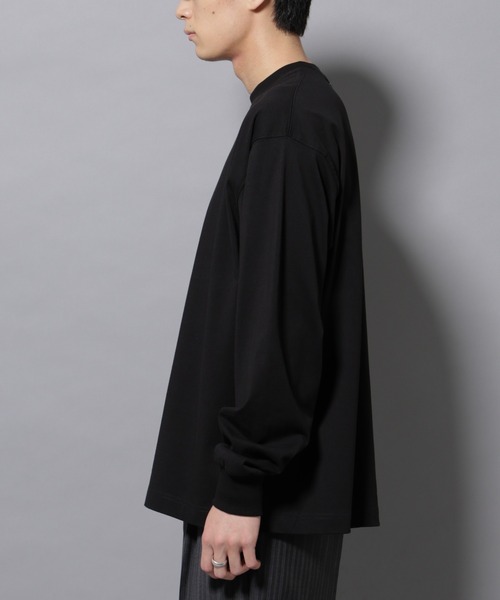 ビックシルエットワンポイントTシャツ 長袖（Tシャツ/カットソー