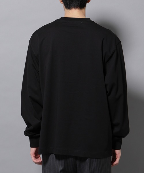 ビックシルエットワンポイントTシャツ 長袖（Tシャツ/カットソー