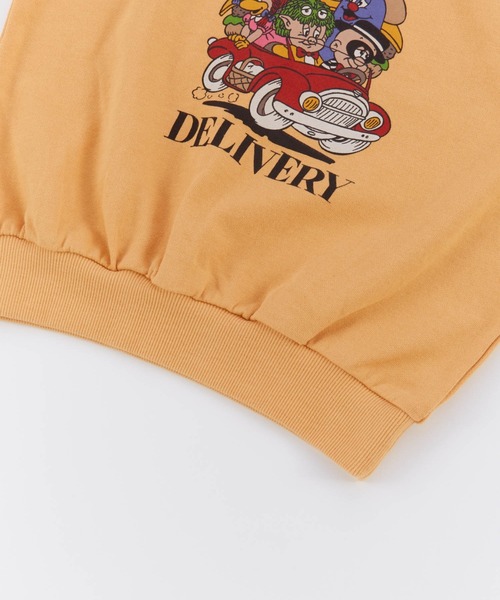 Ocean&Ground(オーシャン&グラウンド)の「STARS DELIVERYプリントスウェット(スウェット・キッズ・ライトグレー/キナリ/イエロー・100/110/90/80/140/130/120)」の18枚目の写真