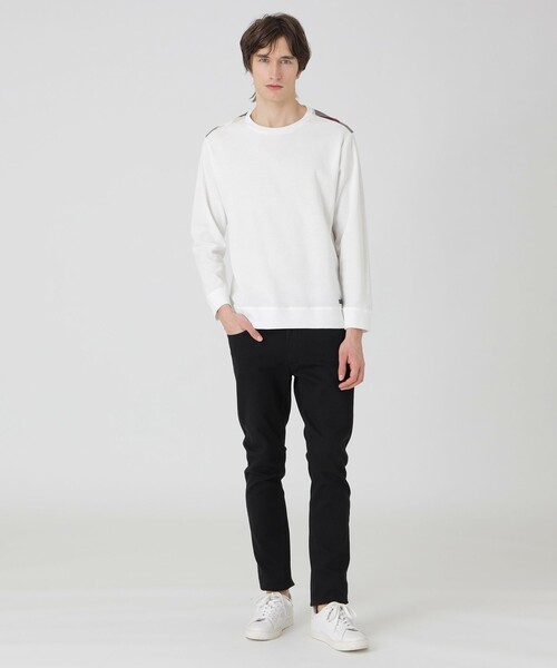 セール】【一部店舗限定】ヨークチェックカットソー（Tシャツ