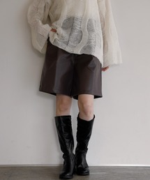 shetila（シェティラ）の「【選べる3素材】美脚見え、大人顔ハーフパンツ ポケット付き（その他パンツ）」