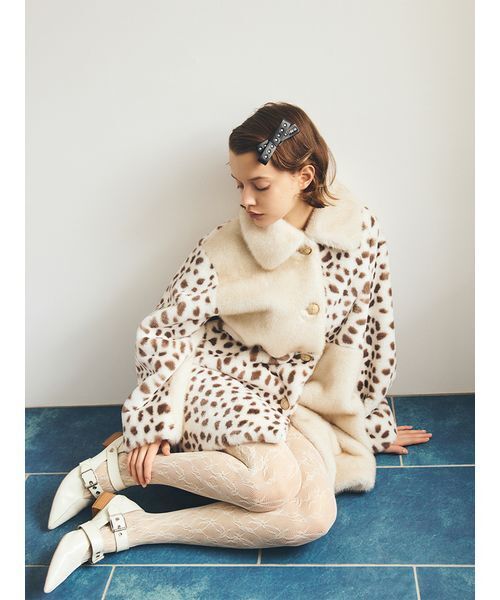 セール】パッチワークエコファーミドルコート（ステンカラーコート