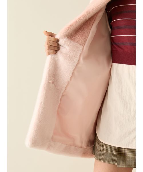 パッチワークエコファーミドルコート（ステンカラーコート）｜FURFUR