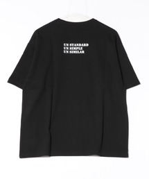 美品 アンスリードマーブルアートTシャツ ブラック フリーサイズ UN3D.（アンスリード）の「マーブルアートTシャツ（Tシャツ