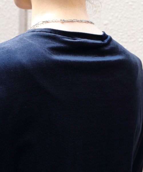 tシャツ THE SHINZONE/シンゾーン　ベロアロングスリーブTEE　VELOURS LONG SLEEVE TEE　25AMSCU03 レディ THE SHINZONE tシャツ SHINZONE/シンゾーン ベロアロング