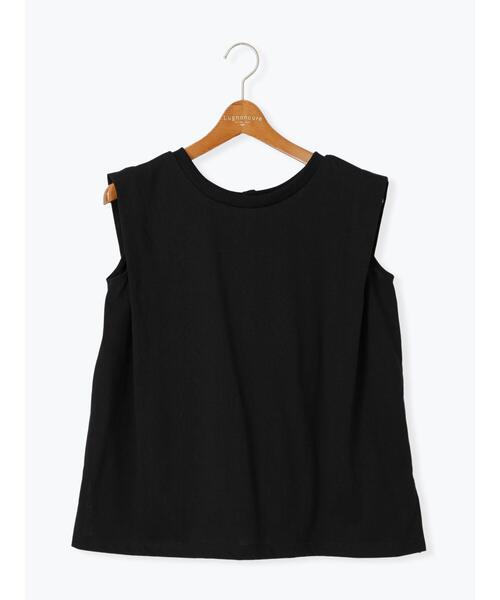 Lugnoncure（ルノンキュール）の「無地/ボーダーヘンリートップス（その他トップス・レディース・ブラック/ホワイト/オフホワイト/レッド・F）」の19枚目の写真
