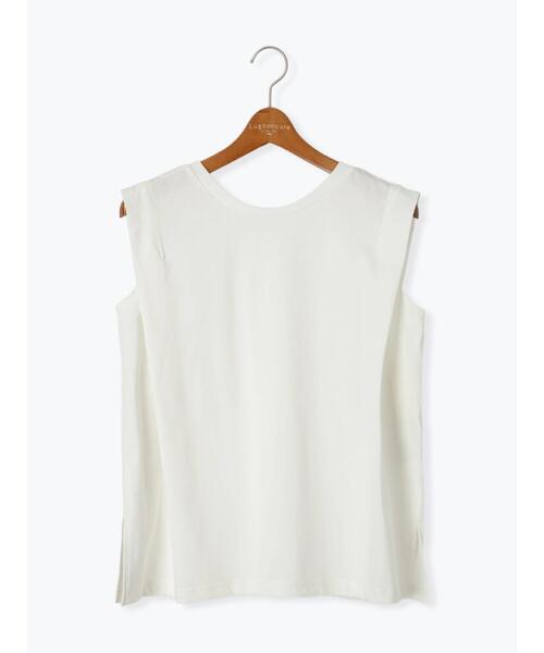 Lugnoncure（ルノンキュール）の「無地/ボーダーヘンリートップス（その他トップス・レディース・ブラック/ホワイト/オフホワイト/レッド・F）」の20枚目の写真