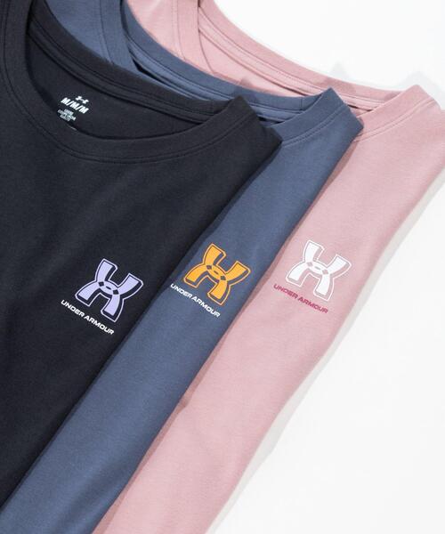 UNDER ARMOUR(アンダーアーマー)の「UAパフォーマンスコットン Tシャツ(トレーニング/レディース)(Tシャツ/カットソー・レディース・ブラック・XL/S/M/L)」の6枚目の写真