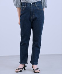 COHINA | COHINA DENIM スリムストレート 【低身長・小柄女性】(デニムパンツ)