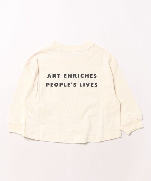FOV(フォブ)の「フォブ Arts L/S Tシャツ(Tシャツ/カットソー・キッズ・アイボリー/ブラック/ブルーグレー・L/XL/M/S)」の4枚目の写真