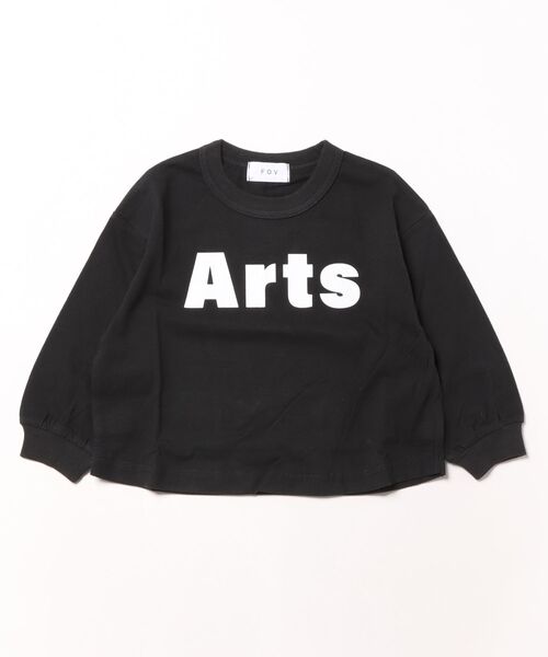 FOV(フォブ)の「フォブ Arts L/S Tシャツ(Tシャツ/カットソー・キッズ・アイボリー/ブラック/ブルーグレー・L/XL/M/S)」の8枚目の写真