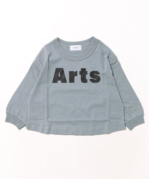 FOV(フォブ)の「フォブ Arts L/S Tシャツ(Tシャツ/カットソー・キッズ・アイボリー/ブラック/ブルーグレー・L/XL/M/S)」の9枚目の写真